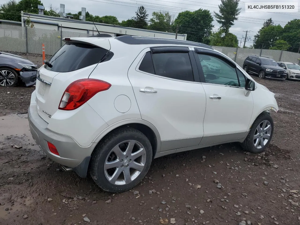 2015 Buick Encore Premium VIN: KL4CJHSB5FB151320 Lot: 53774404