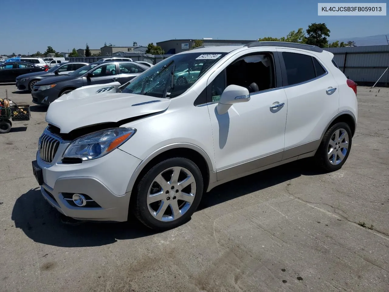 2015 Buick Encore VIN: KL4CJCSB3FB059013 Lot: 54251734