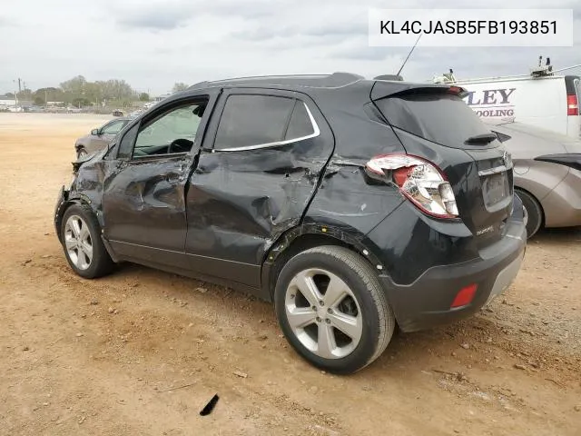 KL4CJASB5FB193851 2015 Buick Encore