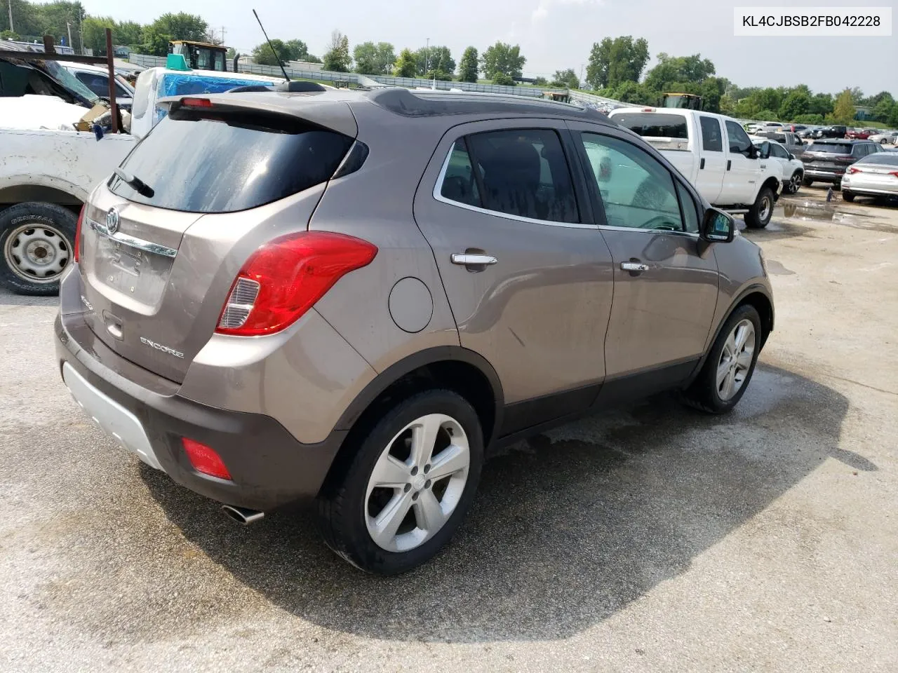 2015 Buick Encore Convenience VIN: KL4CJBSB2FB042228 Lot: 62621024