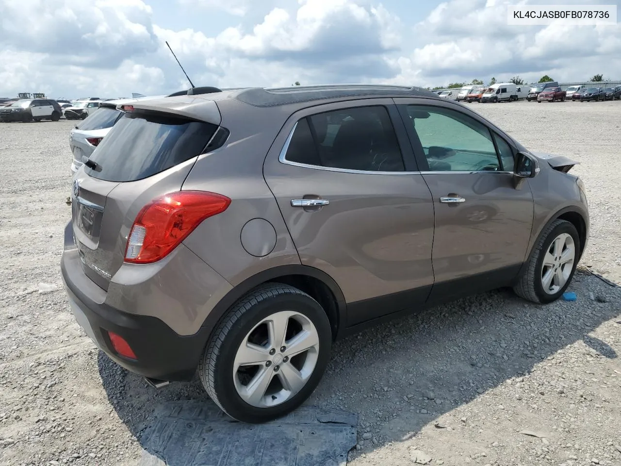 KL4CJASB0FB078736 2015 Buick Encore