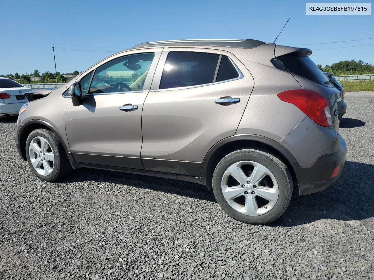 2015 Buick Encore VIN: KL4CJCSB5FB197815 Lot: 69386554