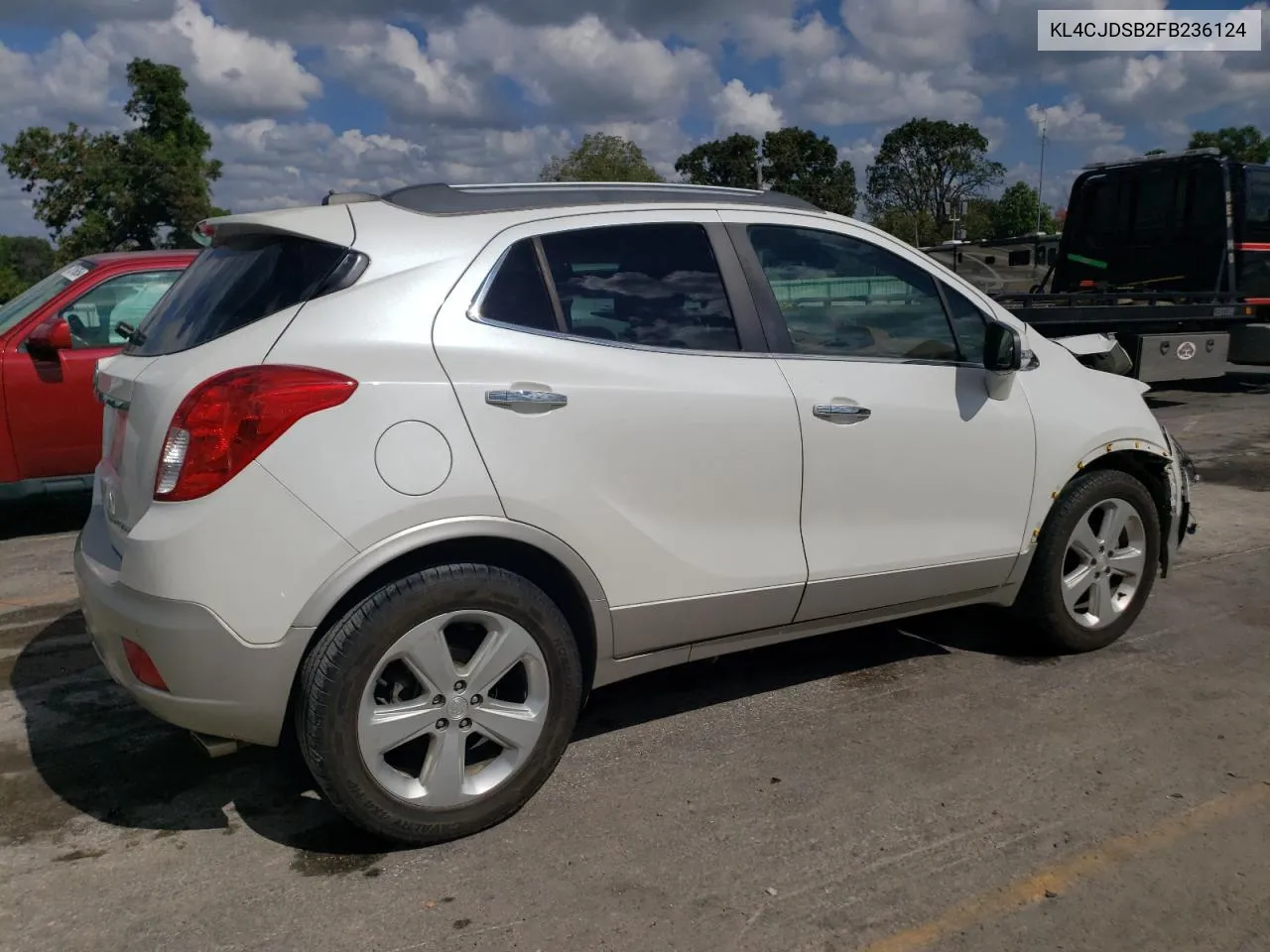 2015 Buick Encore Premium VIN: KL4CJDSB2FB236124 Lot: 71186394