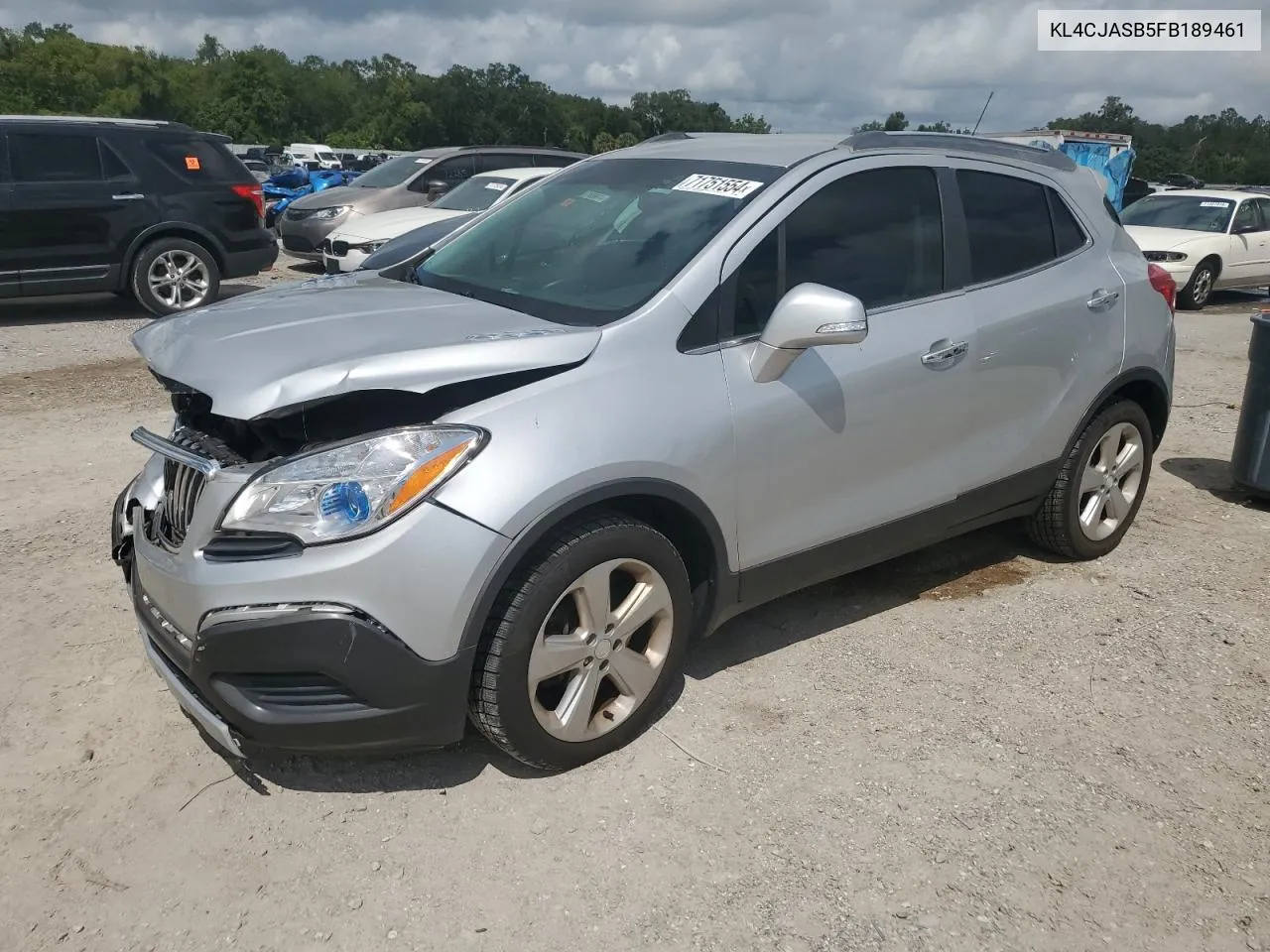 2015 Buick Encore VIN: KL4CJASB5FB189461 Lot: 71751554