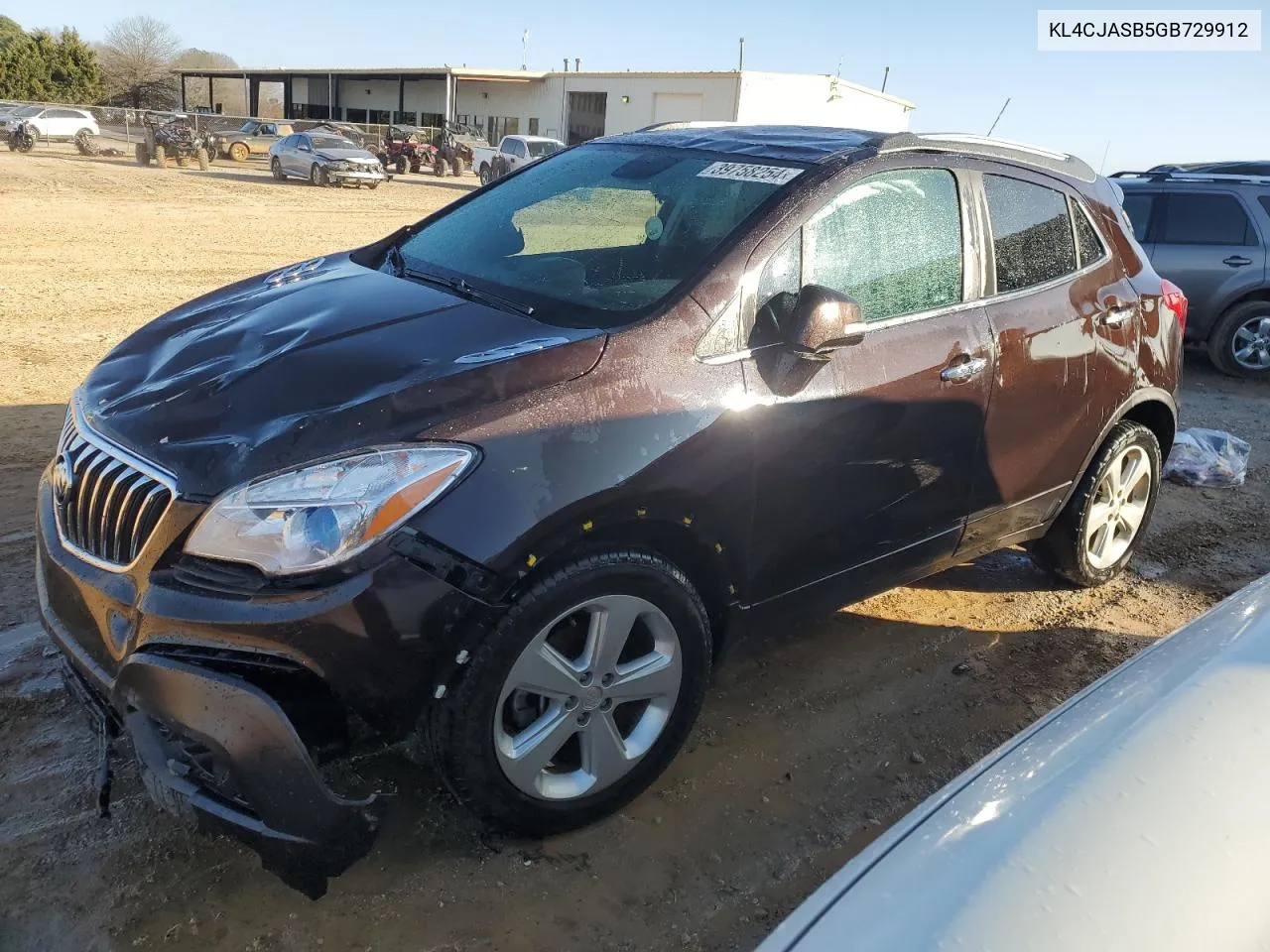 2016 Buick Encore VIN: KL4CJASB5GB729912 Lot: 39758254