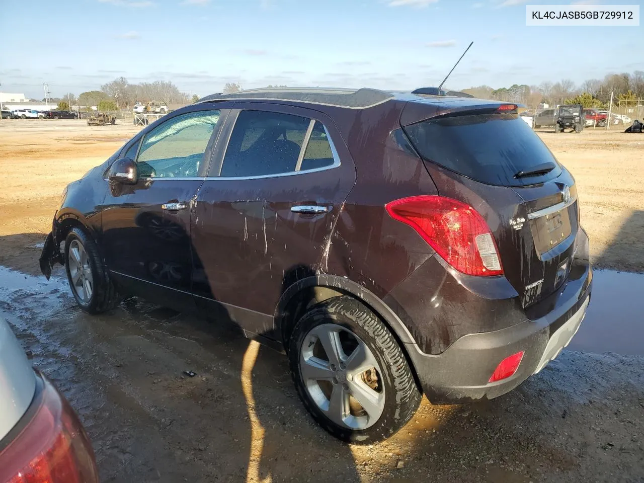 KL4CJASB5GB729912 2016 Buick Encore