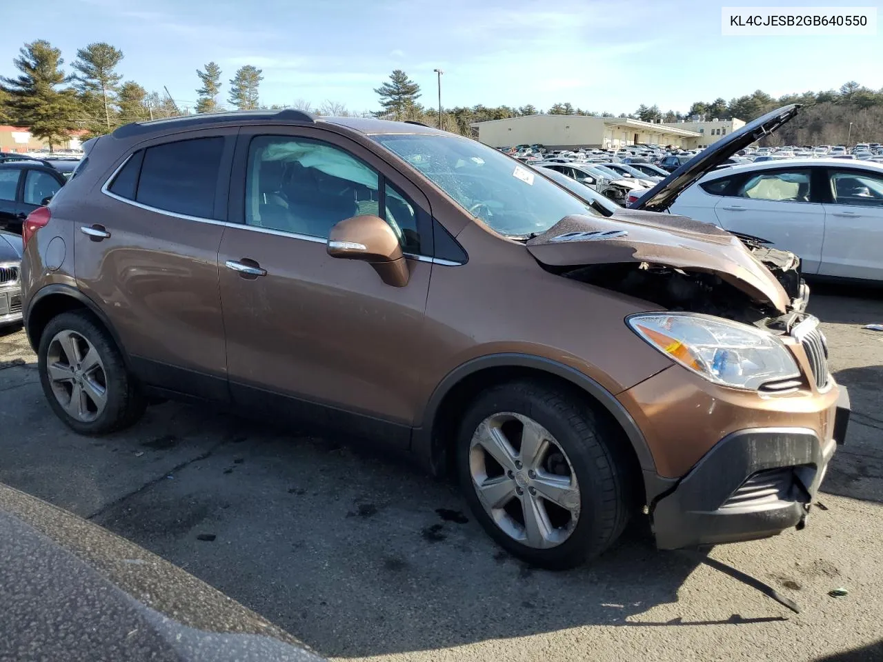 2016 Buick Encore VIN: KL4CJESB2GB640550 Lot: 42239614