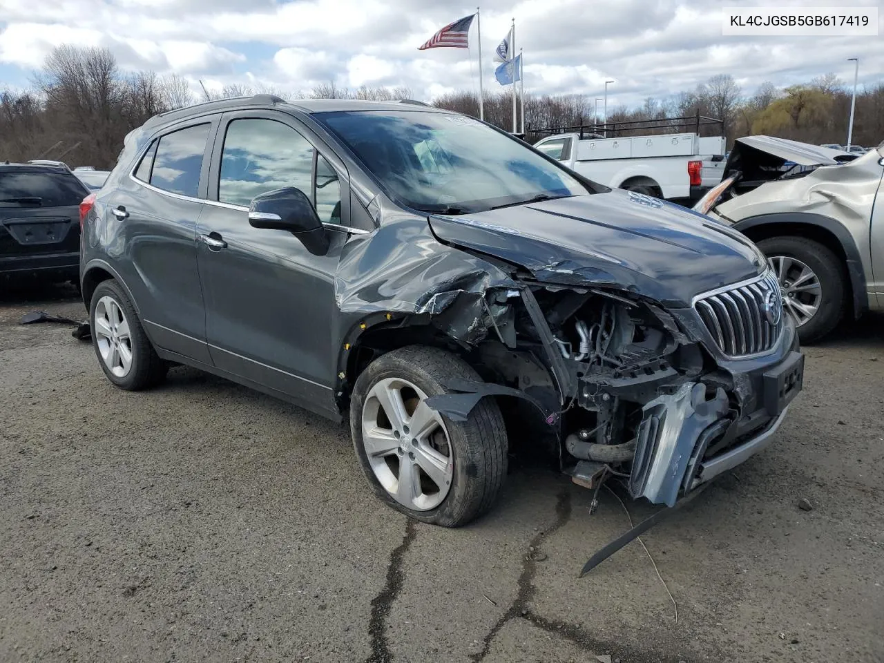 2016 Buick Encore VIN: KL4CJGSB5GB617419 Lot: 47387284