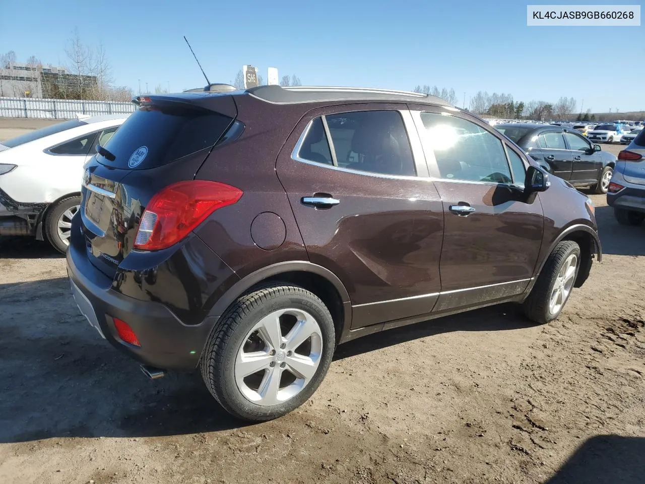 2016 Buick Encore VIN: KL4CJASB9GB660268 Lot: 51180394