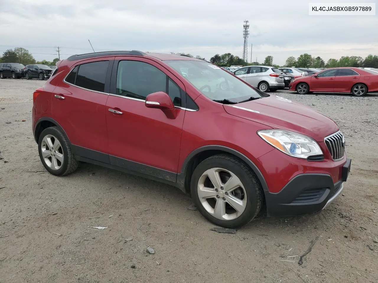 2016 Buick Encore VIN: KL4CJASBXGB597889 Lot: 51546944