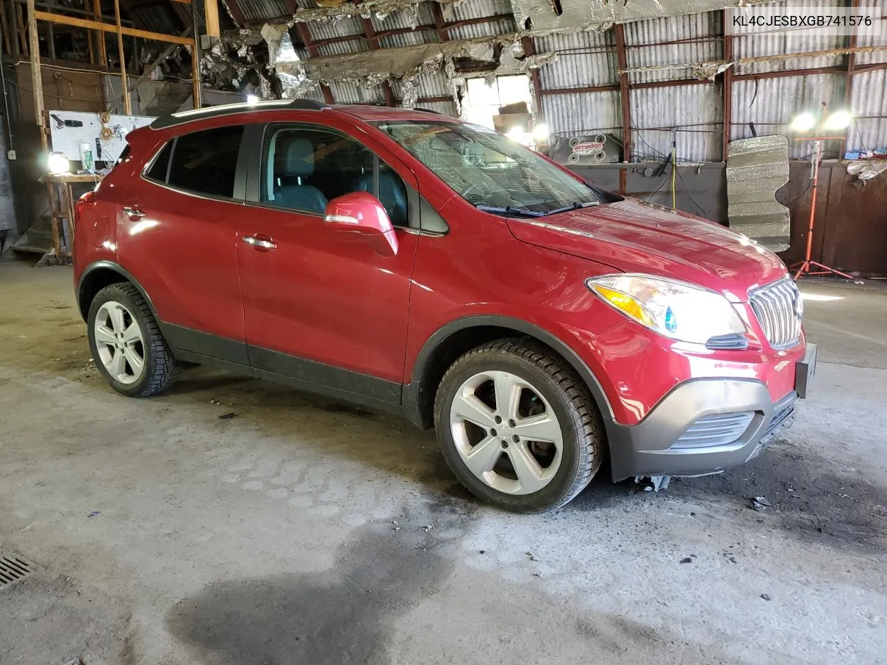 KL4CJESBXGB741576 2016 Buick Encore