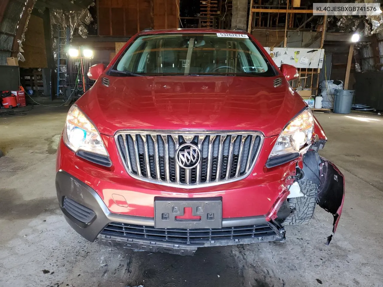 KL4CJESBXGB741576 2016 Buick Encore