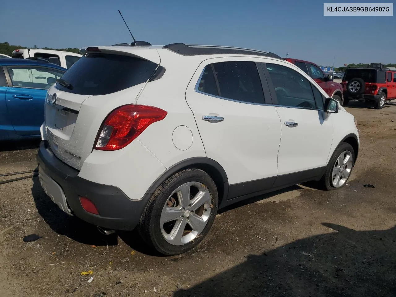 KL4CJASB9GB649075 2016 Buick Encore