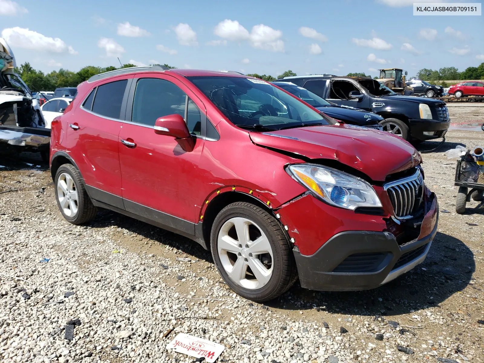 KL4CJASB4GB709151 2016 Buick Encore