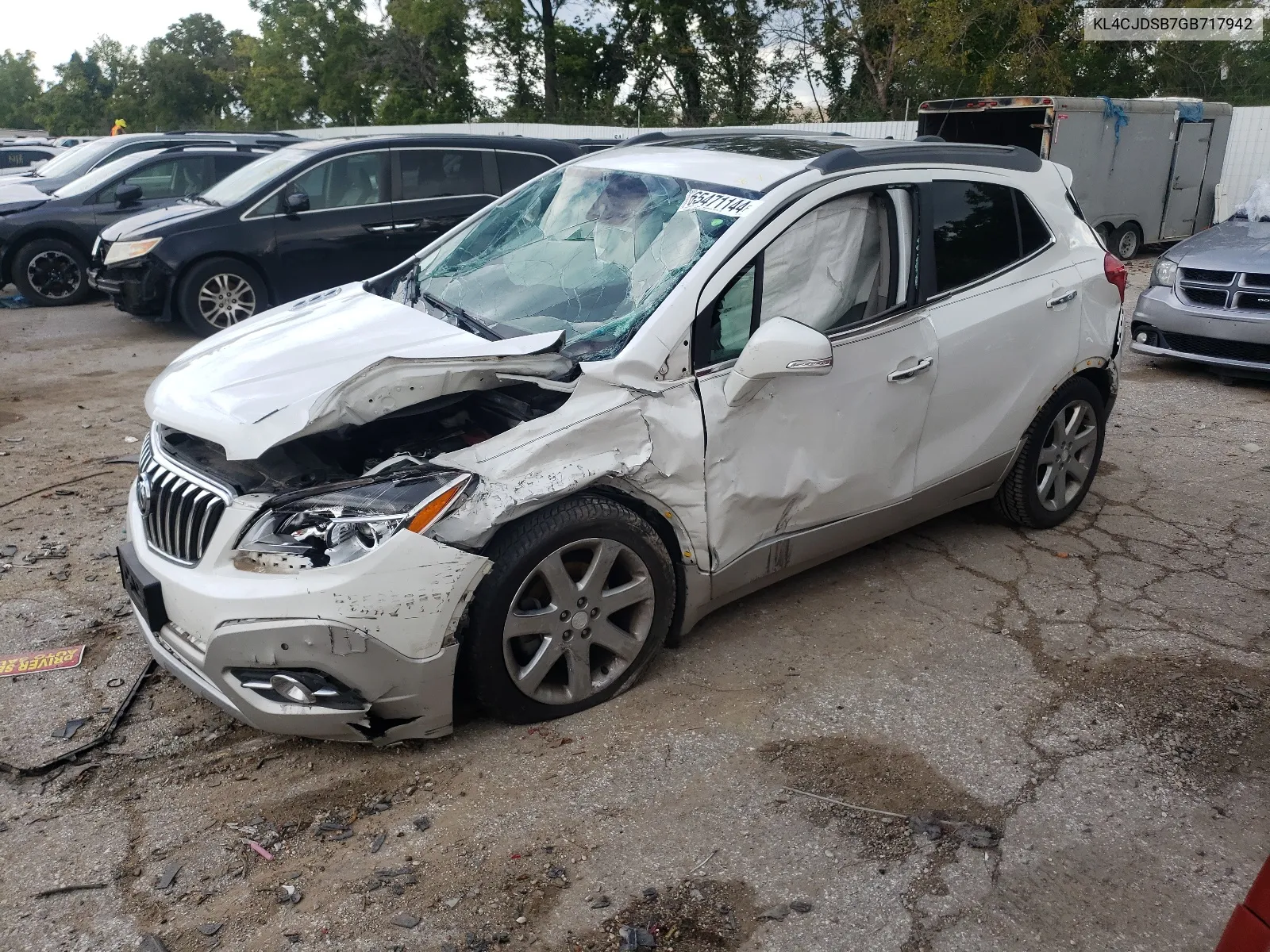 KL4CJDSB7GB717942 2016 Buick Encore Premium