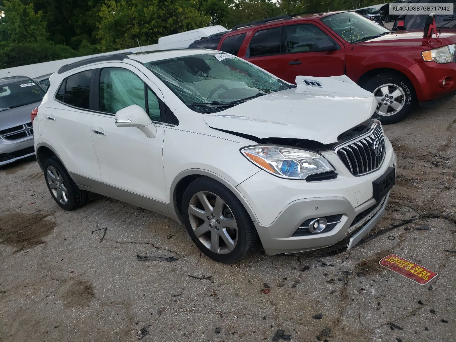 2016 Buick Encore Premium VIN: KL4CJDSB7GB717942 Lot: 65471144