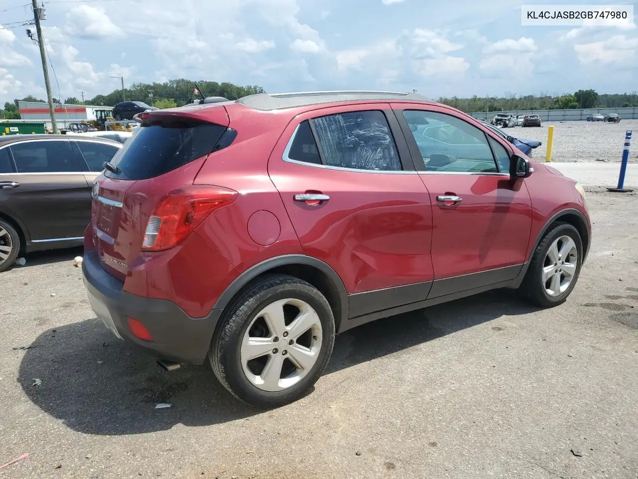 KL4CJASB2GB747980 2016 Buick Encore