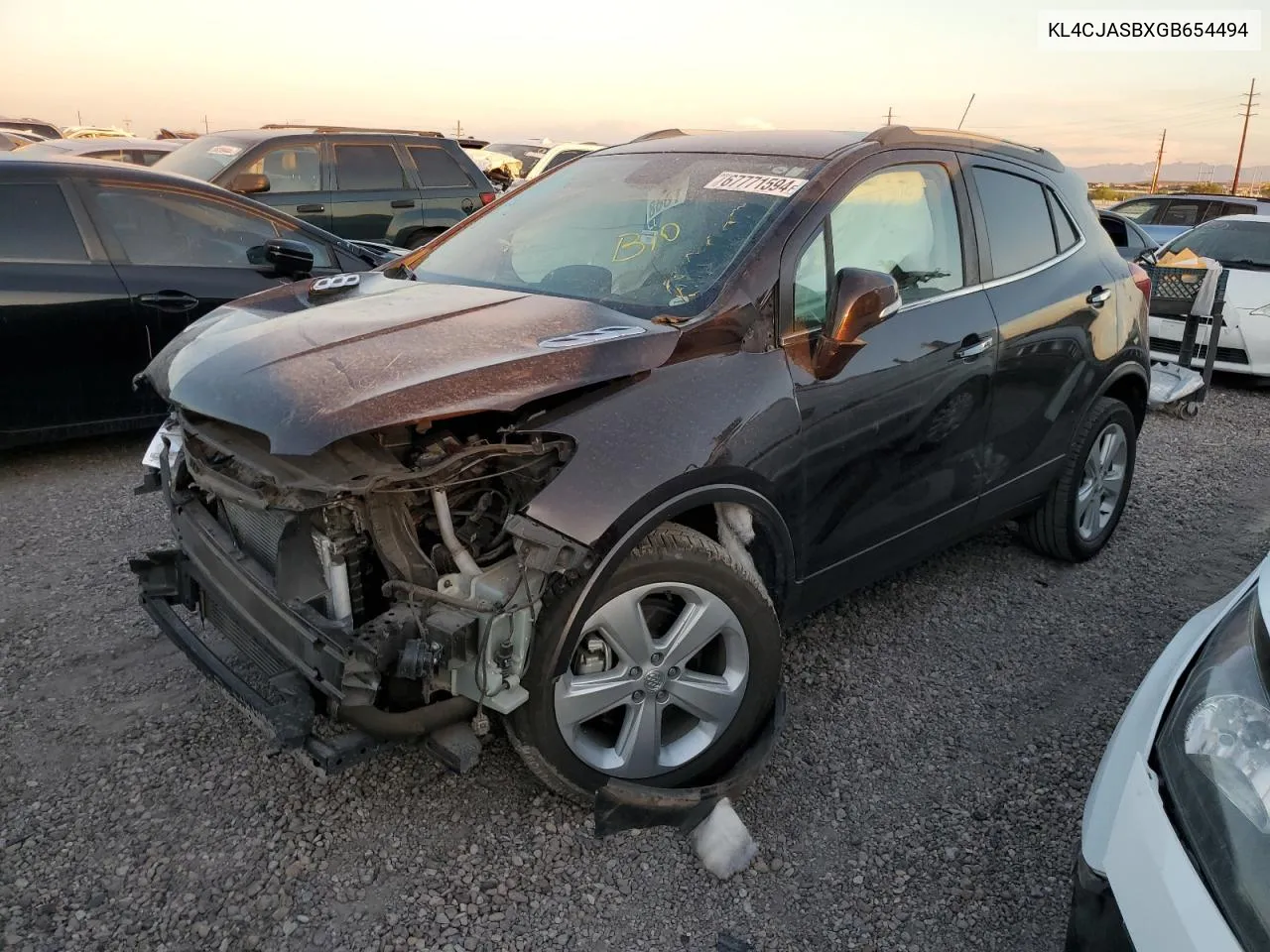 2016 Buick Encore VIN: KL4CJASBXGB654494 Lot: 67771594