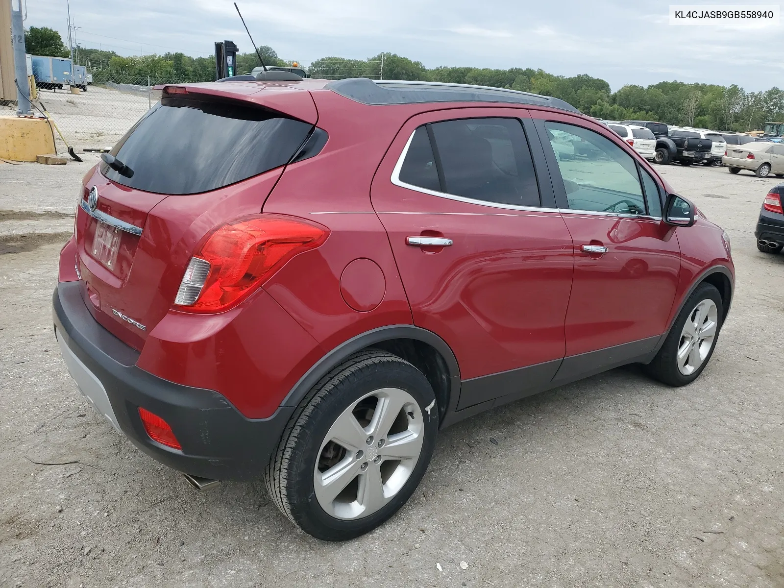 2016 Buick Encore VIN: KL4CJASB9GB558940 Lot: 68121594