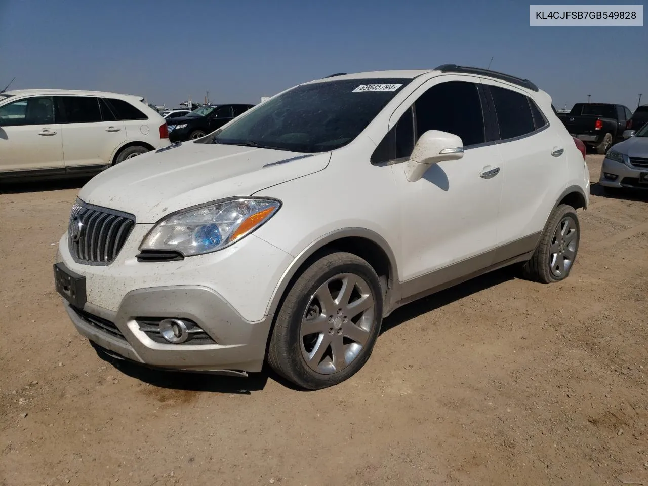 KL4CJFSB7GB549828 2016 Buick Encore Convenience