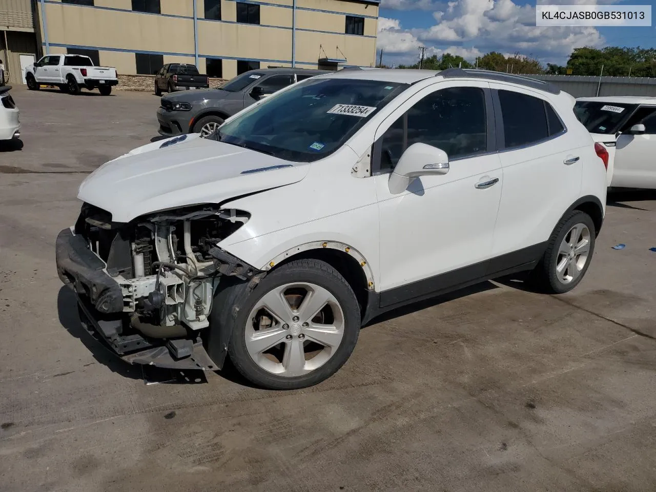 KL4CJASB0GB531013 2016 Buick Encore