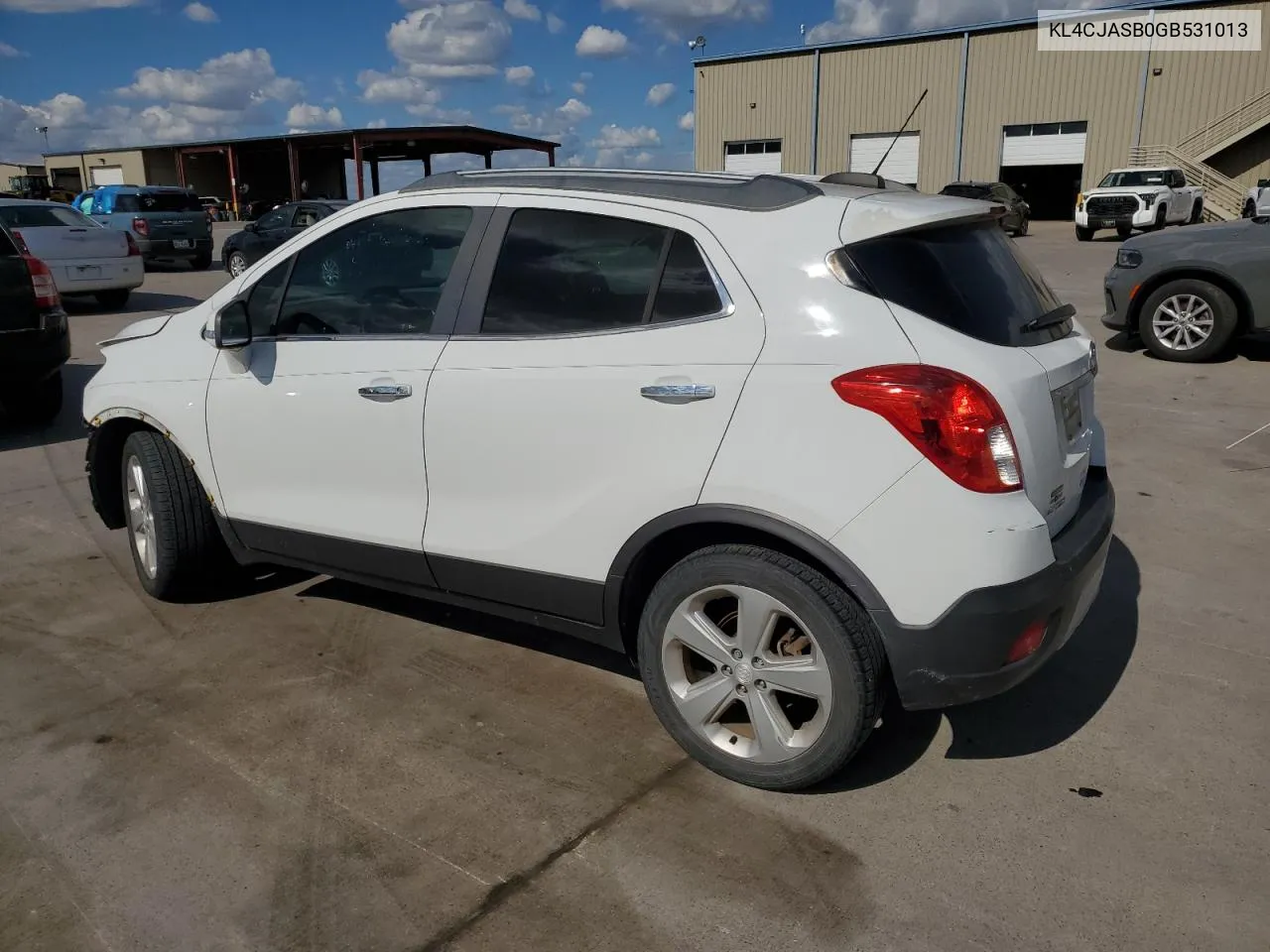 2016 Buick Encore VIN: KL4CJASB0GB531013 Lot: 71333254