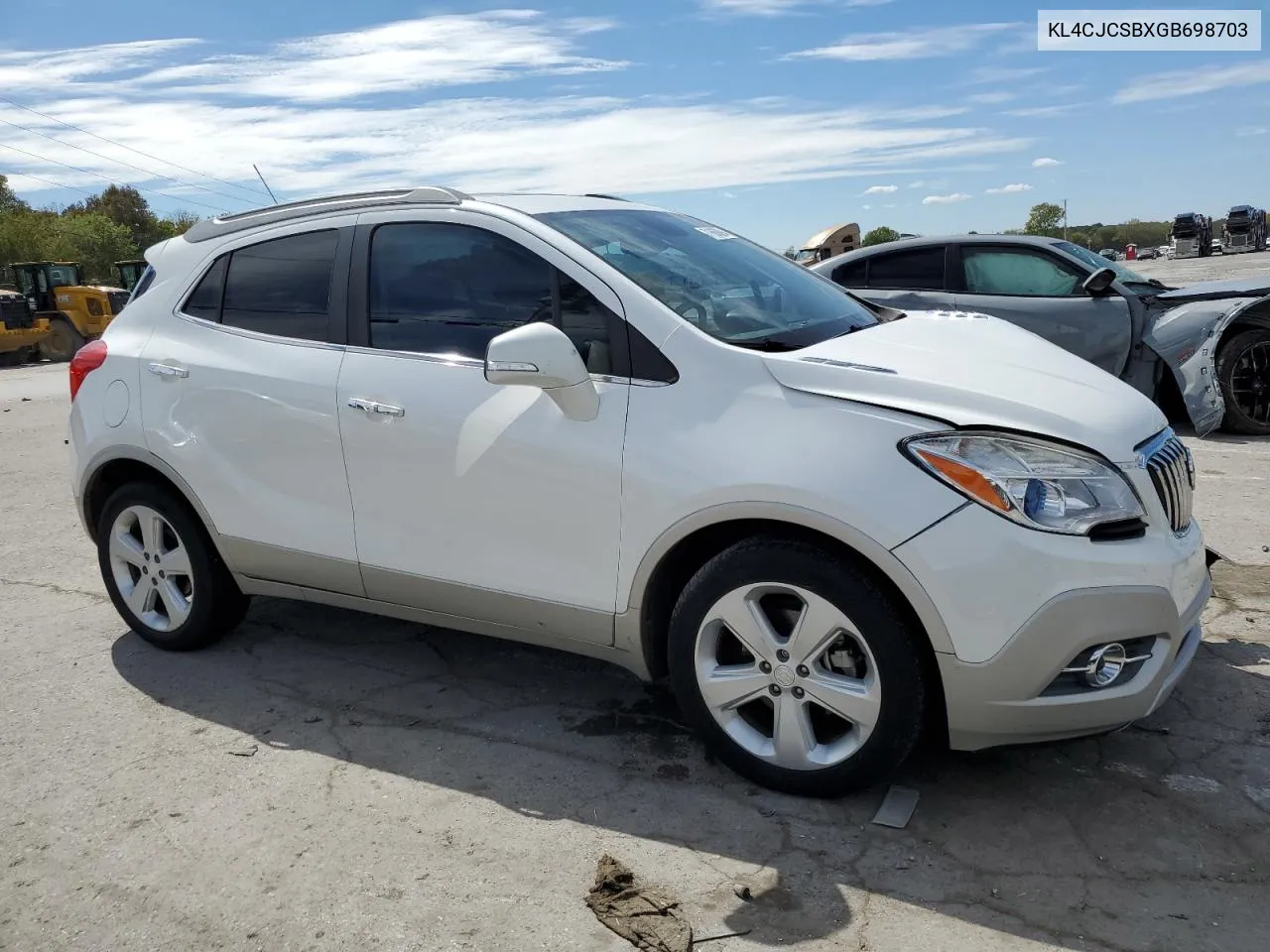 2016 Buick Encore VIN: KL4CJCSBXGB698703 Lot: 71660894