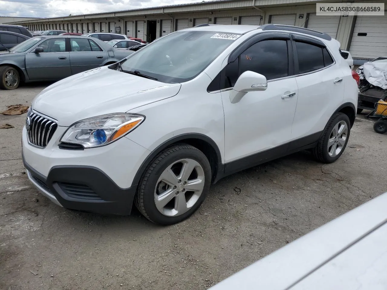 2016 Buick Encore VIN: KL4CJASB3GB668589 Lot: 73135014