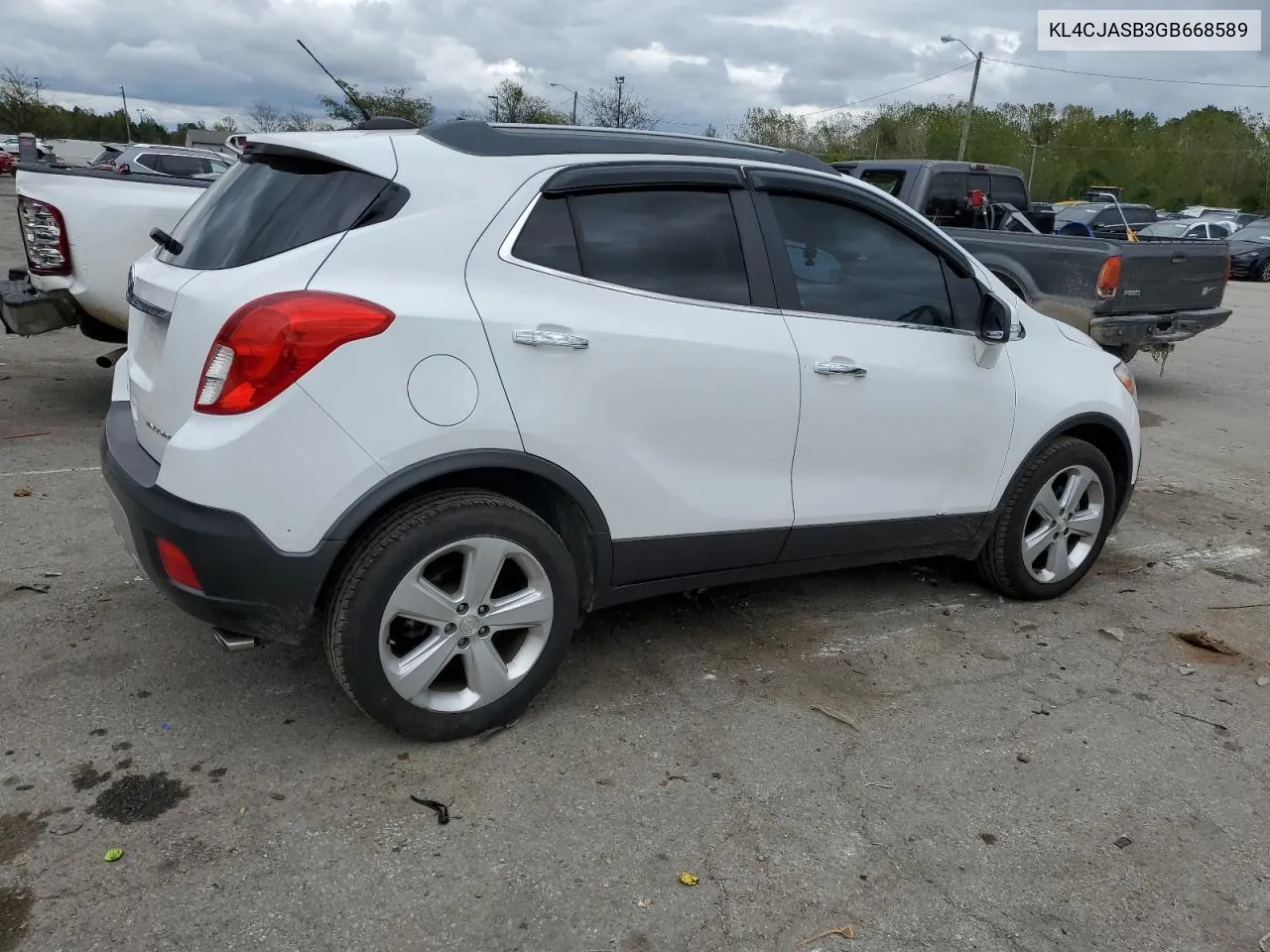 2016 Buick Encore VIN: KL4CJASB3GB668589 Lot: 73135014