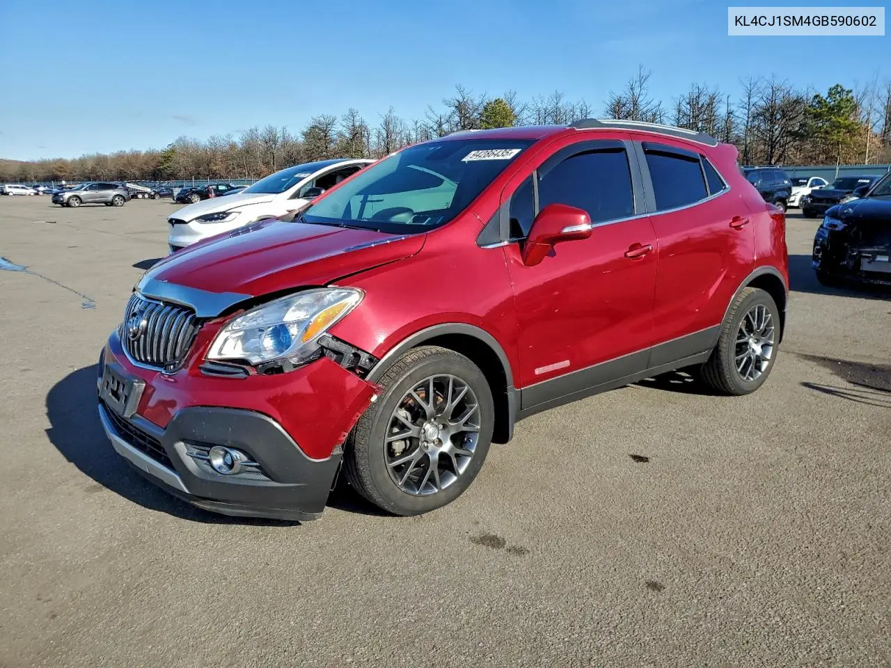 KL4CJ1SM4GB590602 2016 Buick Encore Sport Touring