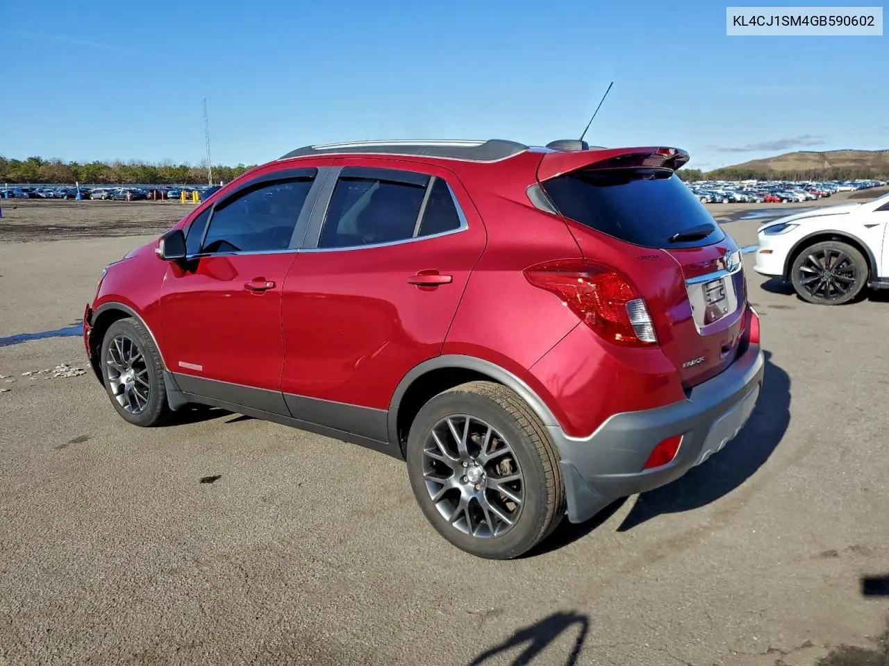KL4CJ1SM4GB590602 2016 Buick Encore Sport Touring