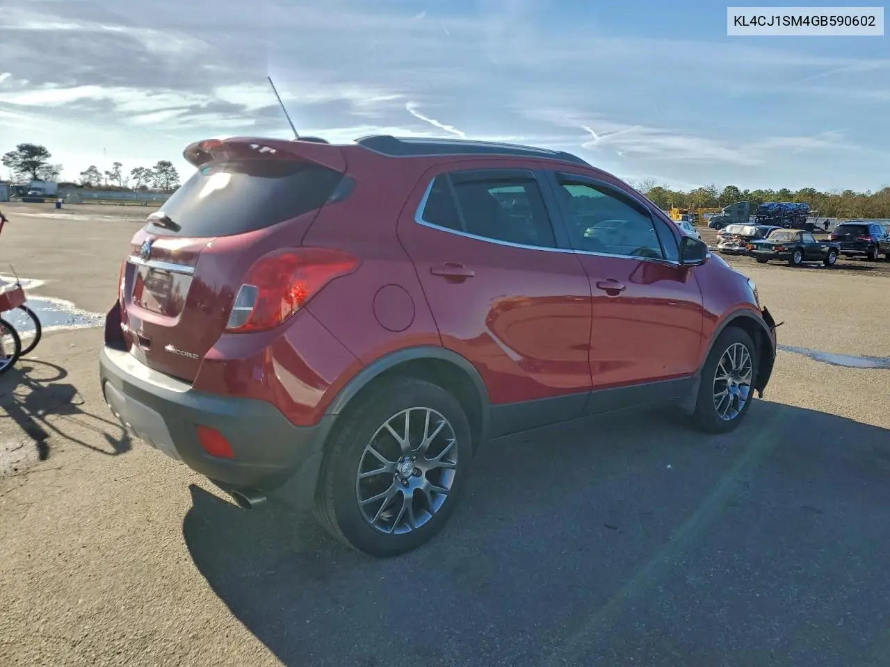 KL4CJ1SM4GB590602 2016 Buick Encore Sport Touring