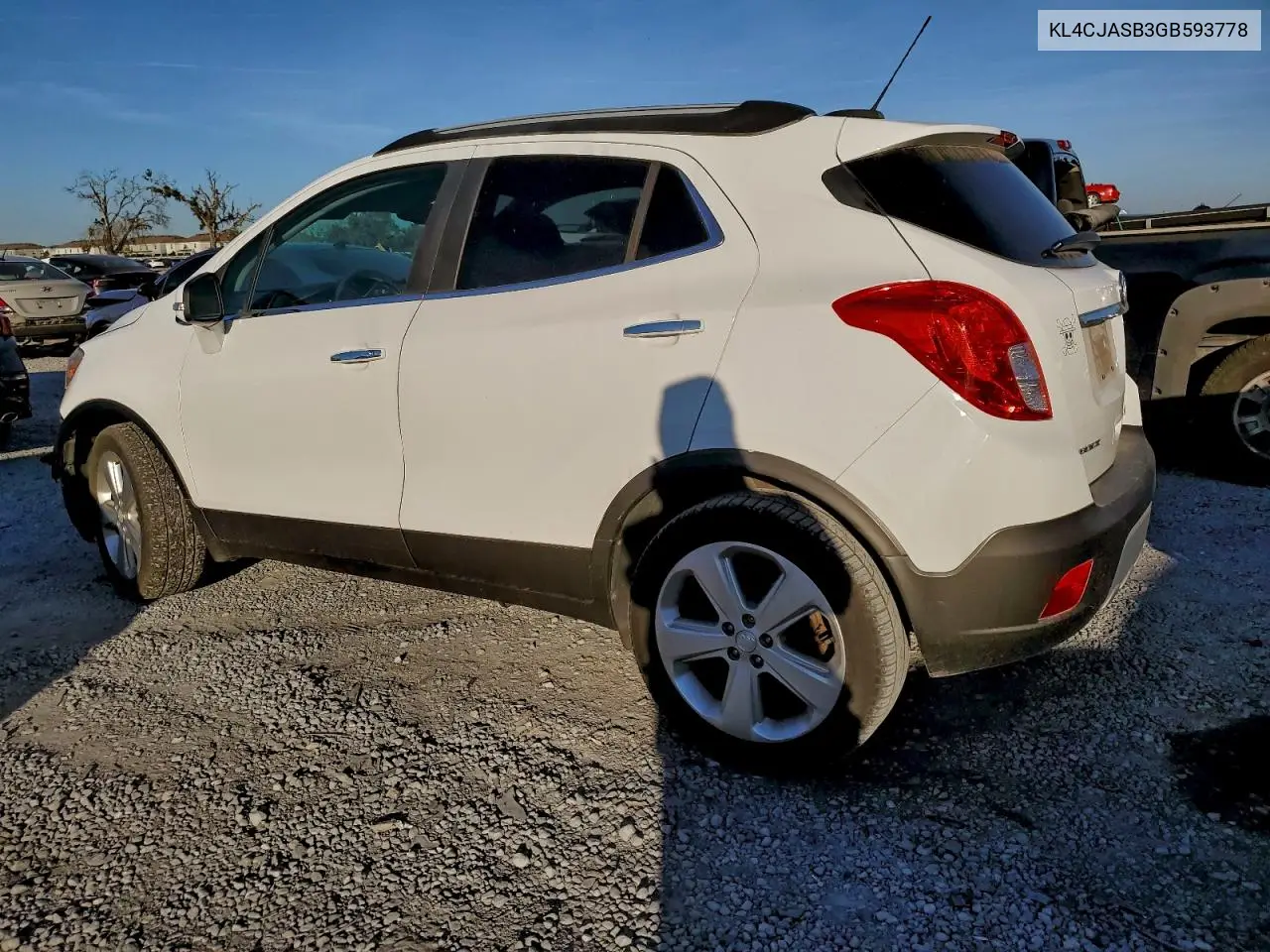 KL4CJASB3GB593778 2016 Buick Encore