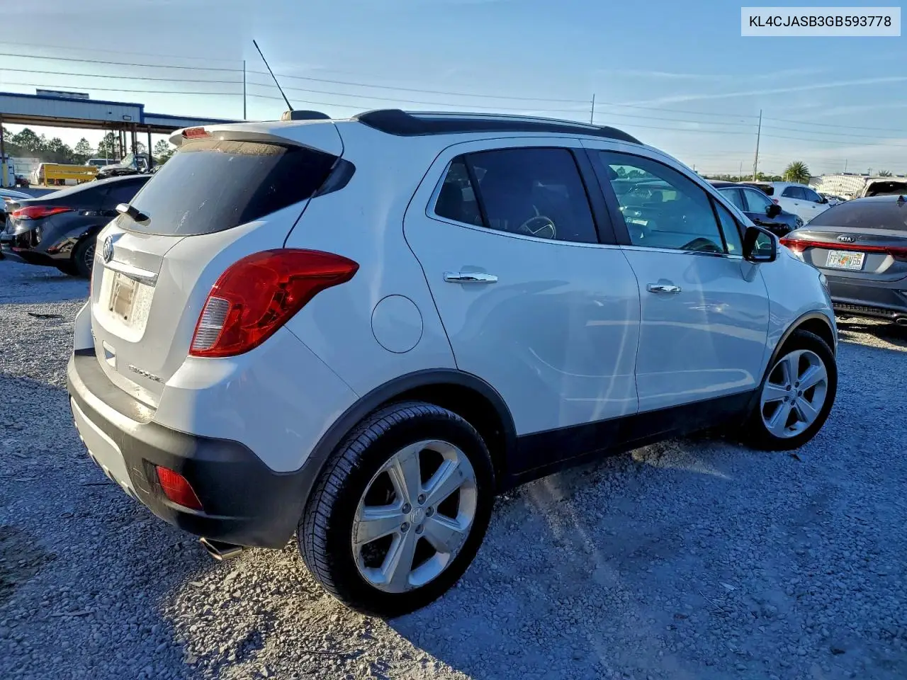 KL4CJASB3GB593778 2016 Buick Encore