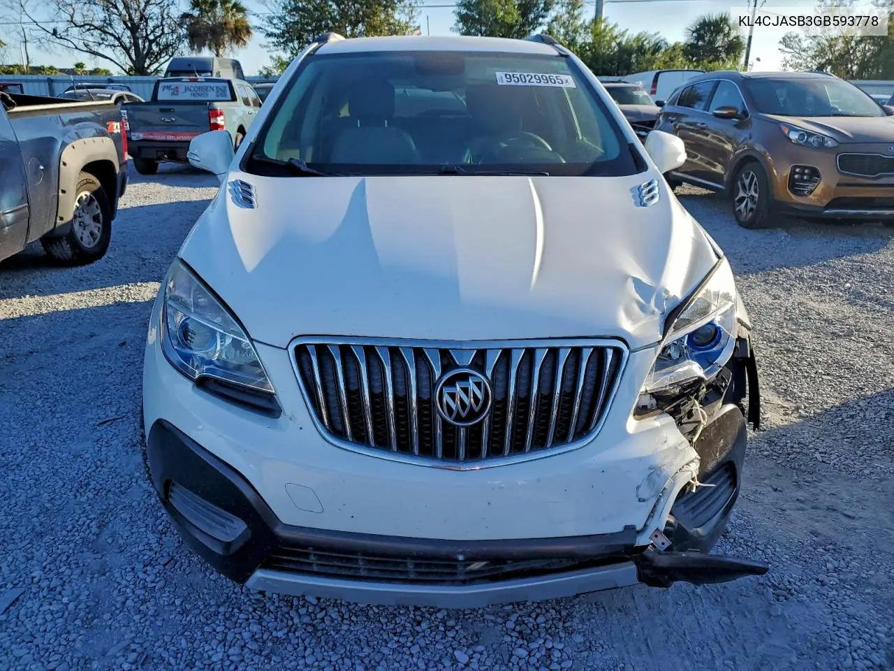 KL4CJASB3GB593778 2016 Buick Encore