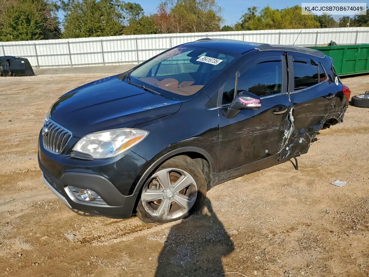 KL4CJCSB7GB674049 2016 Buick Encore