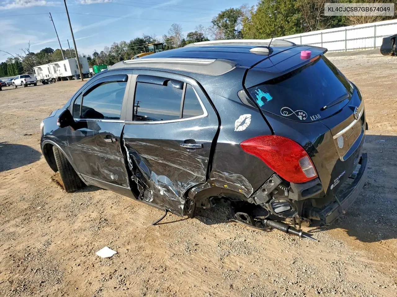 KL4CJCSB7GB674049 2016 Buick Encore
