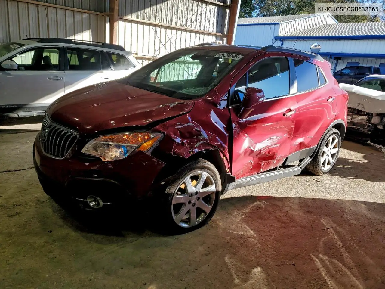 KL4CJGSB0GB633365 2016 Buick Encore