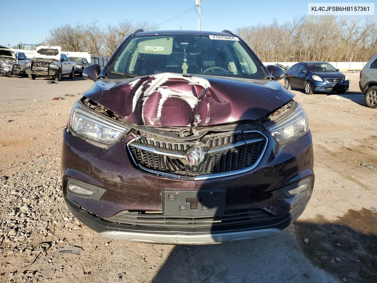 2017 Buick Encore Preferred Ii VIN: KL4CJFSB6HB157361 Lot: 47075084