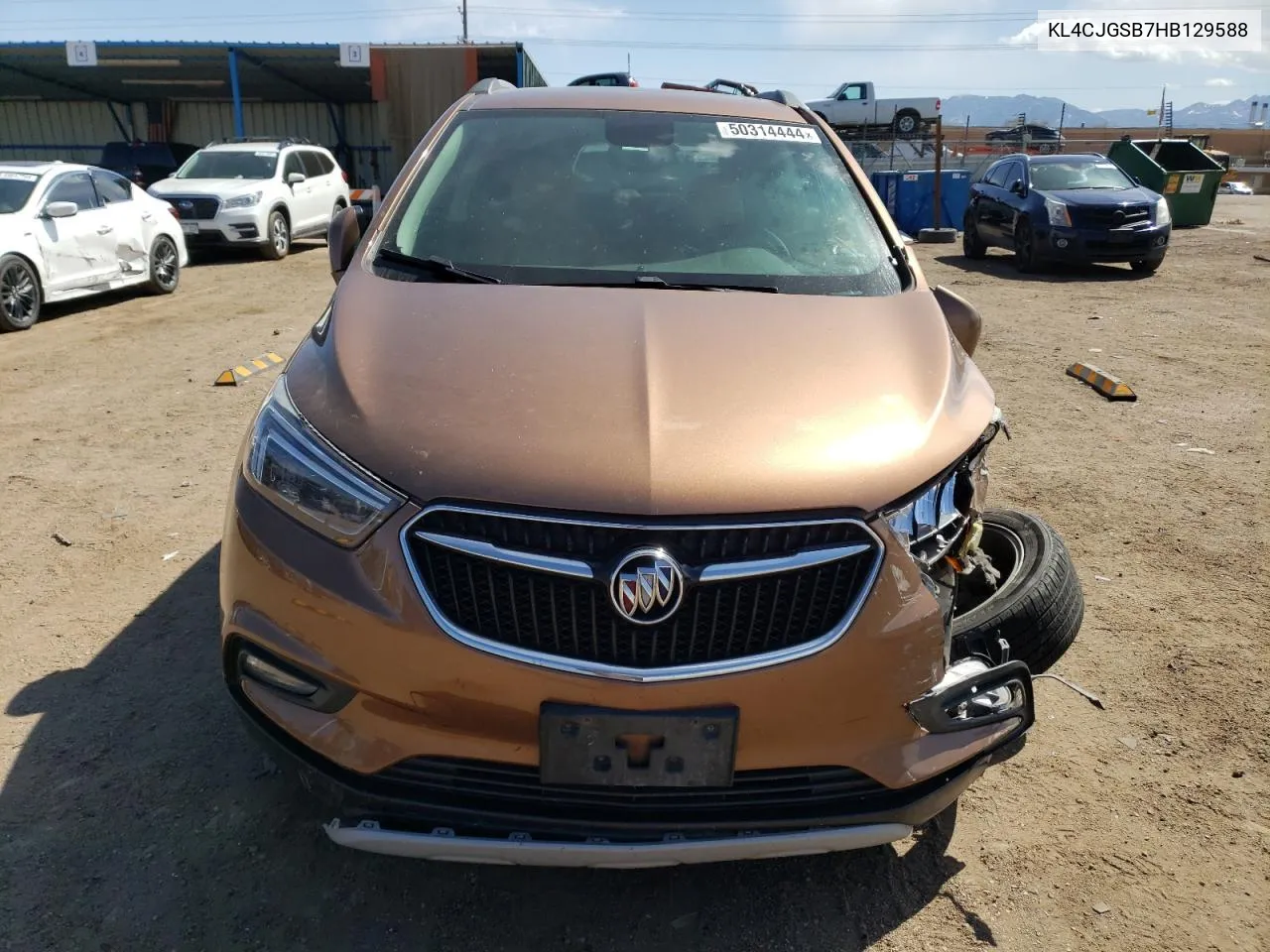 2017 Buick Encore Essence VIN: KL4CJGSB7HB129588 Lot: 50314444