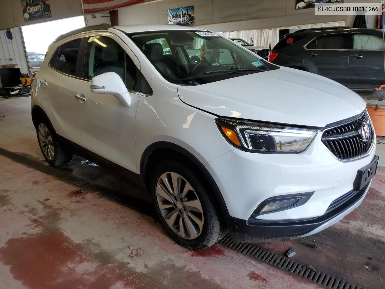 2017 Buick Encore Essence VIN: KL4CJCSB8HB011266 Lot: 52487124