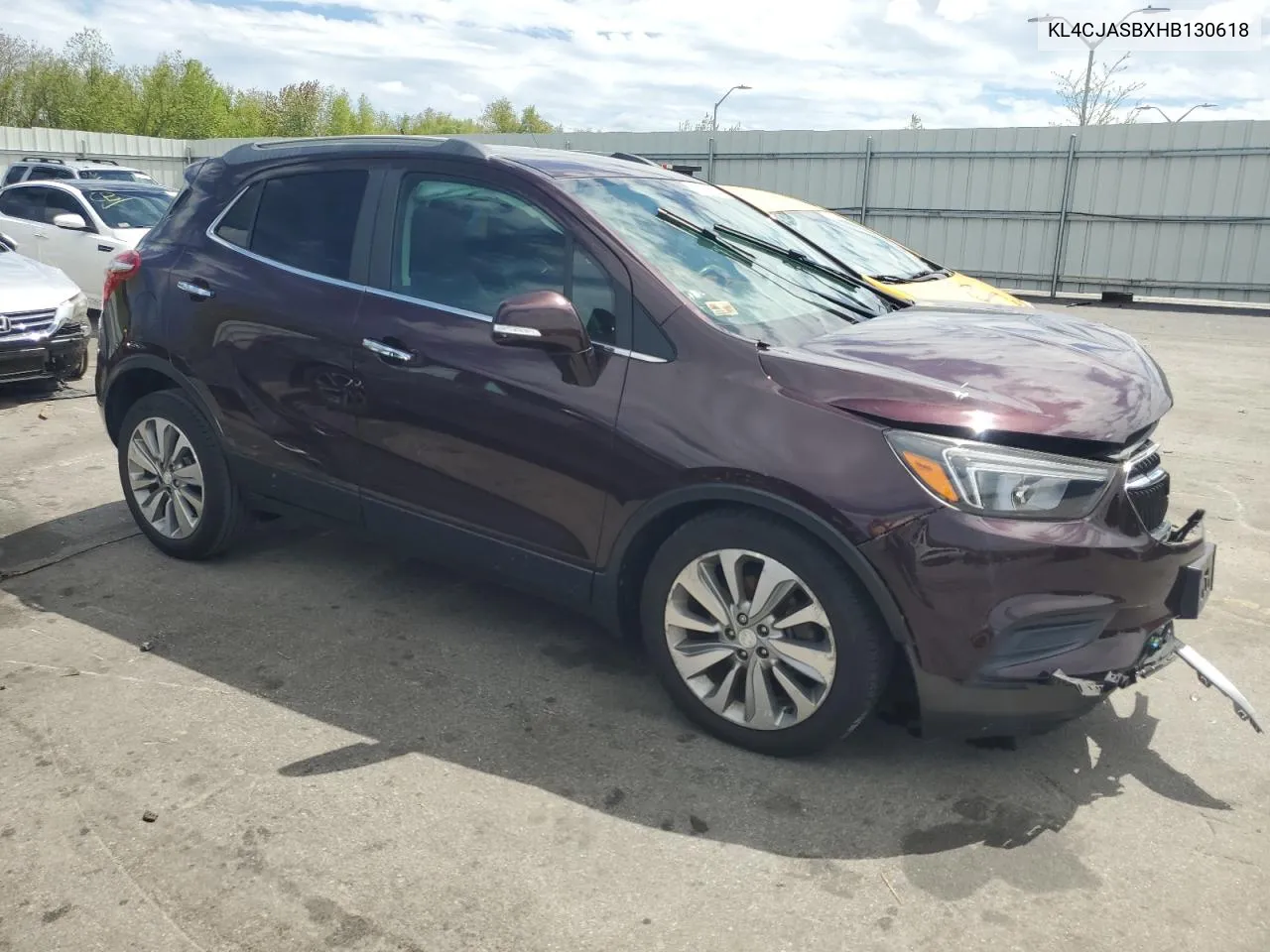 2017 Buick Encore Preferred VIN: KL4CJASBXHB130618 Lot: 53891694