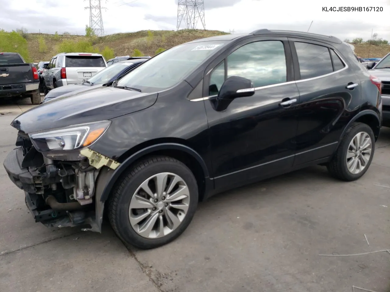 2017 Buick Encore Preferred VIN: KL4CJESB9HB167120 Lot: 54679944