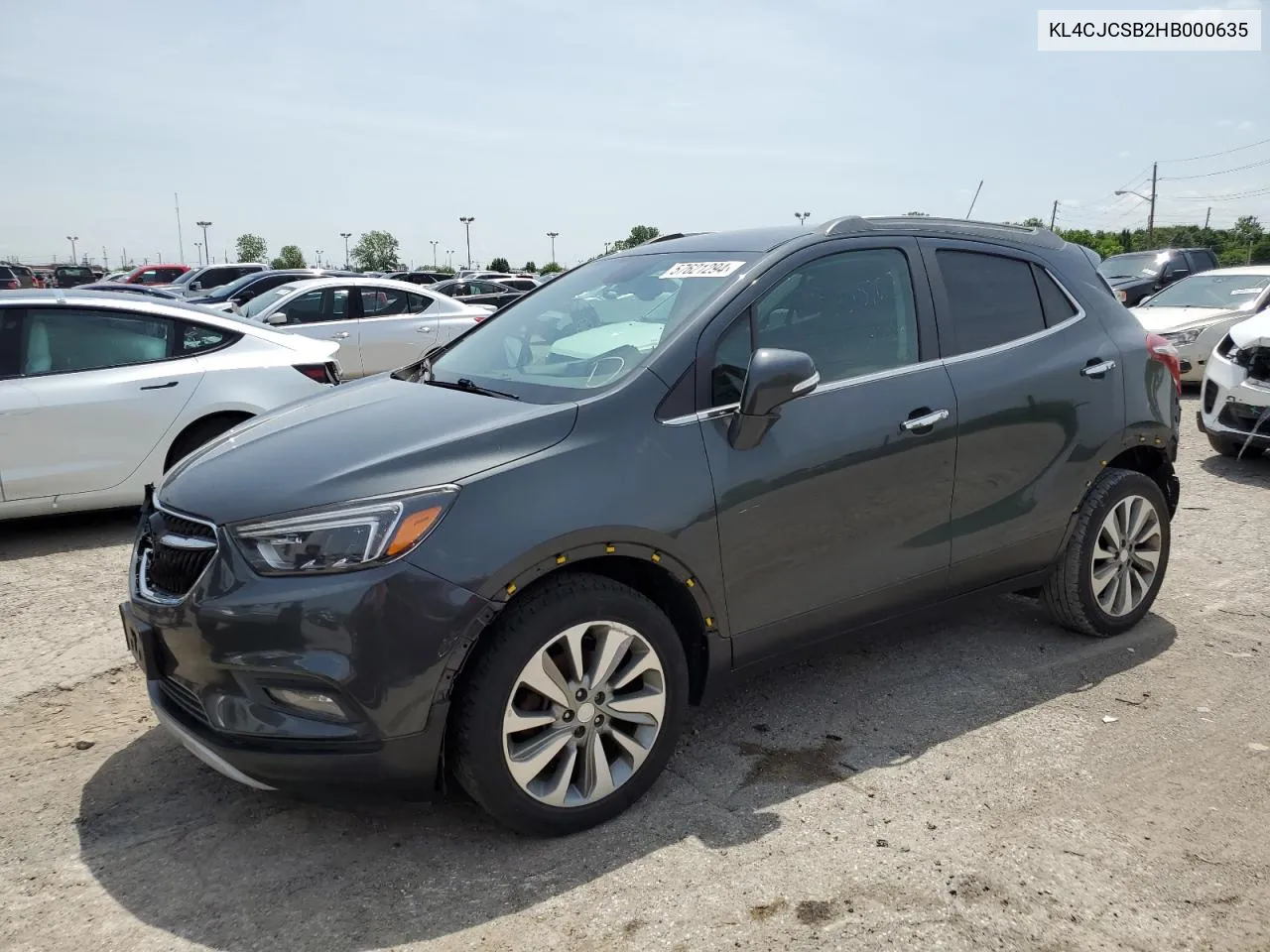 KL4CJCSB2HB000635 2017 Buick Encore Essence