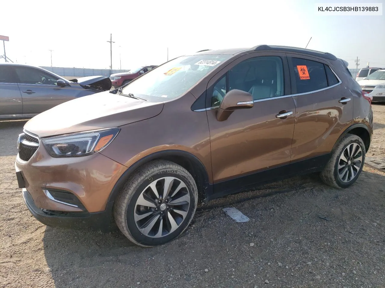 2017 Buick Encore Essence VIN: KL4CJCSB3HB139883 Lot: 62314814