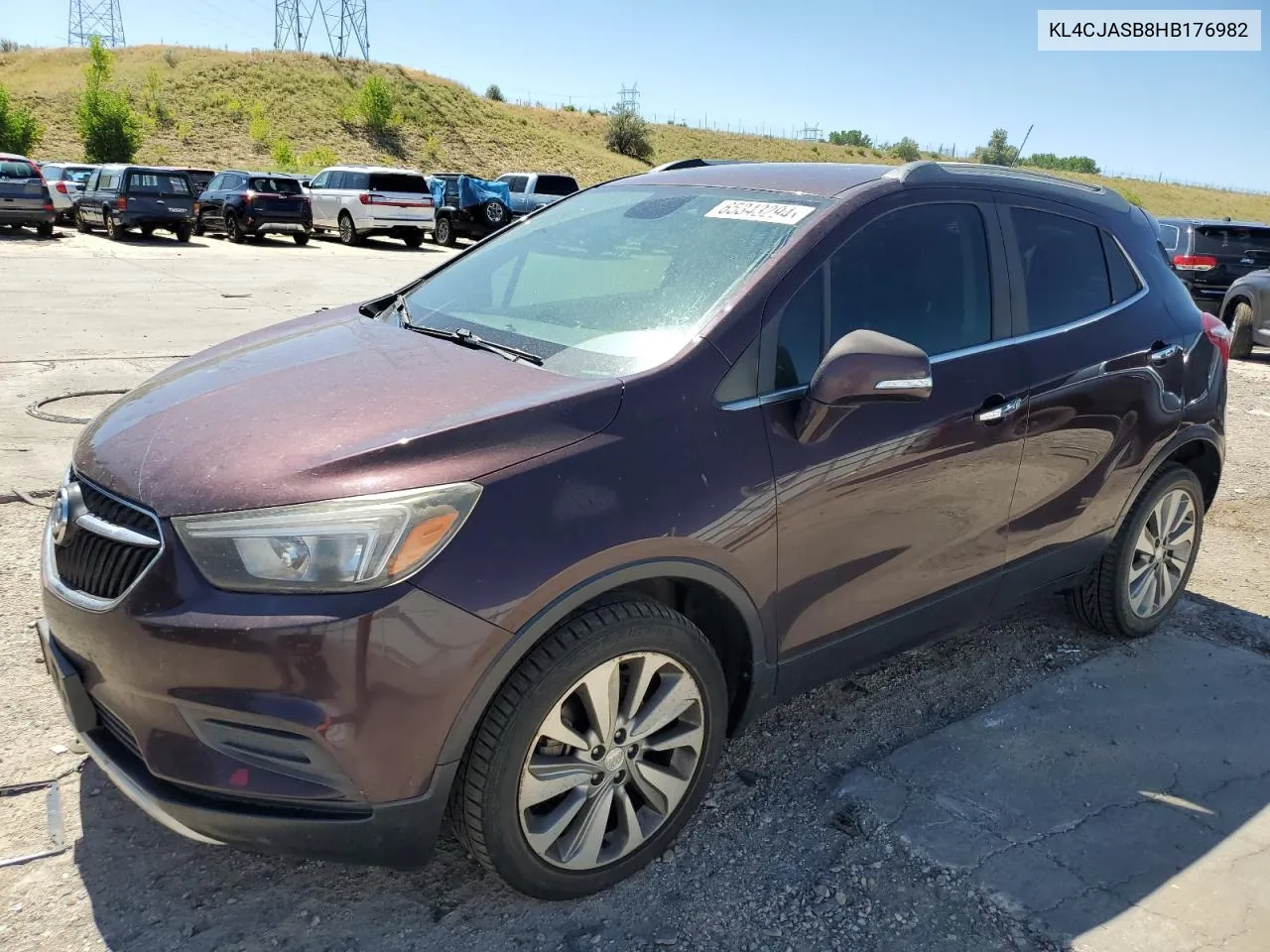 KL4CJASB8HB176982 2017 Buick Encore Preferred