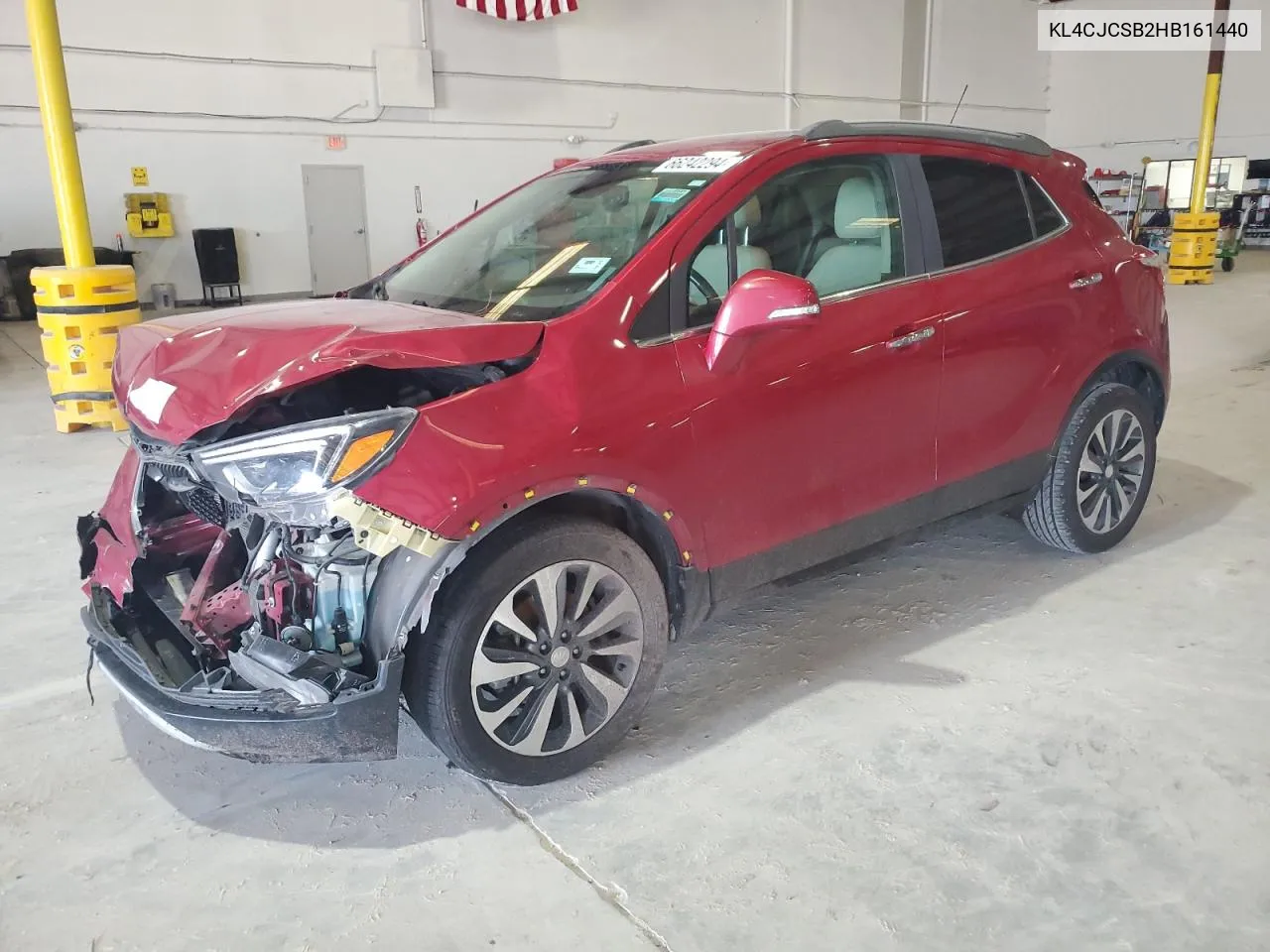 2017 Buick Encore Essence VIN: KL4CJCSB2HB161440 Lot: 66242294