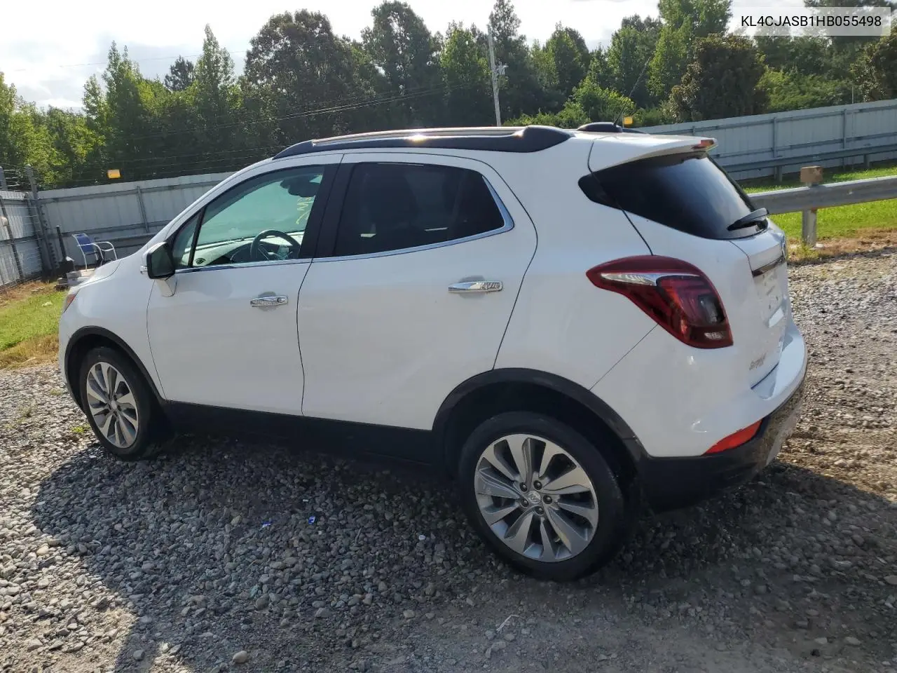 KL4CJASB1HB055498 2017 Buick Encore Preferred