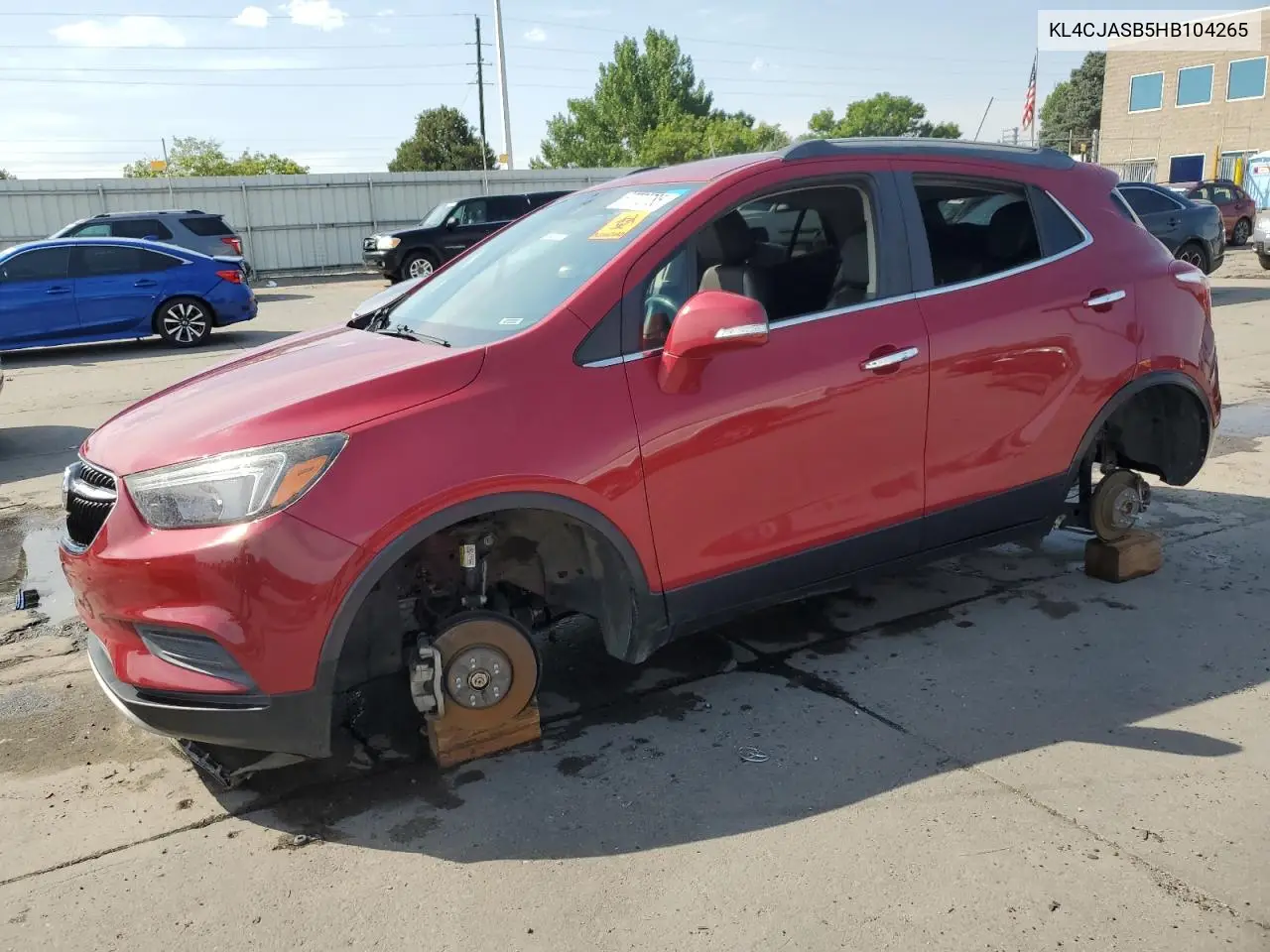 KL4CJASB5HB104265 2017 Buick Encore Preferred