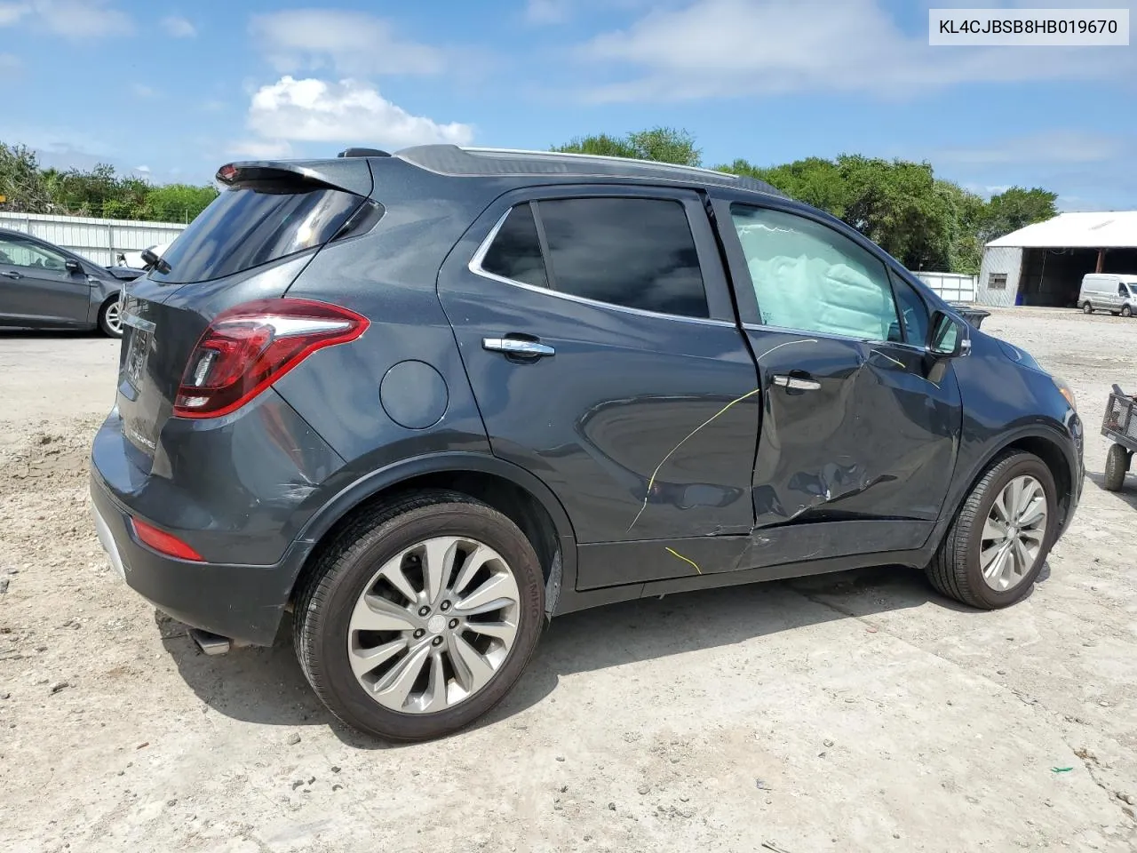 KL4CJBSB8HB019670 2017 Buick Encore Preferred Ii